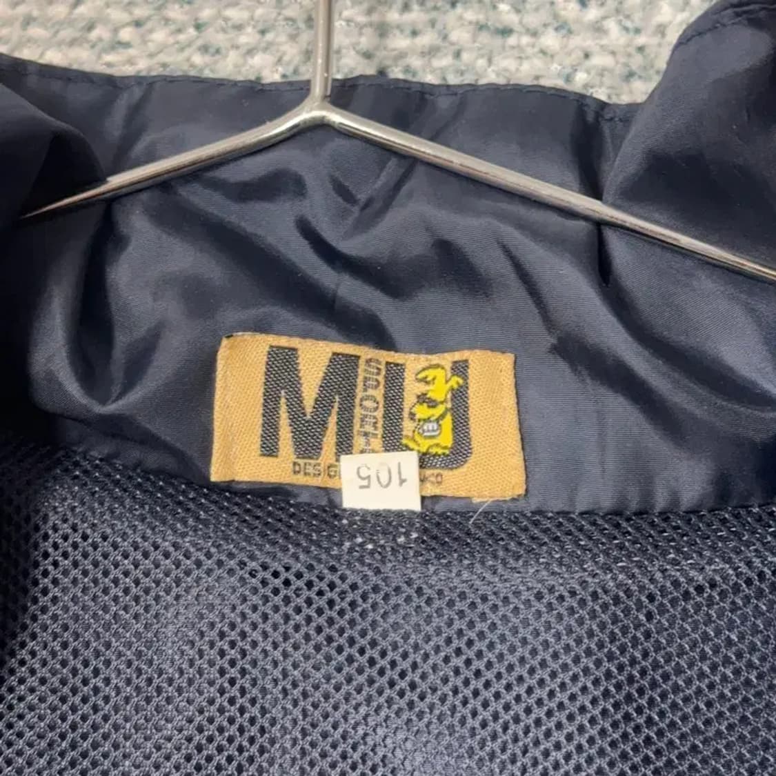 MU스포츠 골프 남성 네이비 바람막이 L 상품이미지3