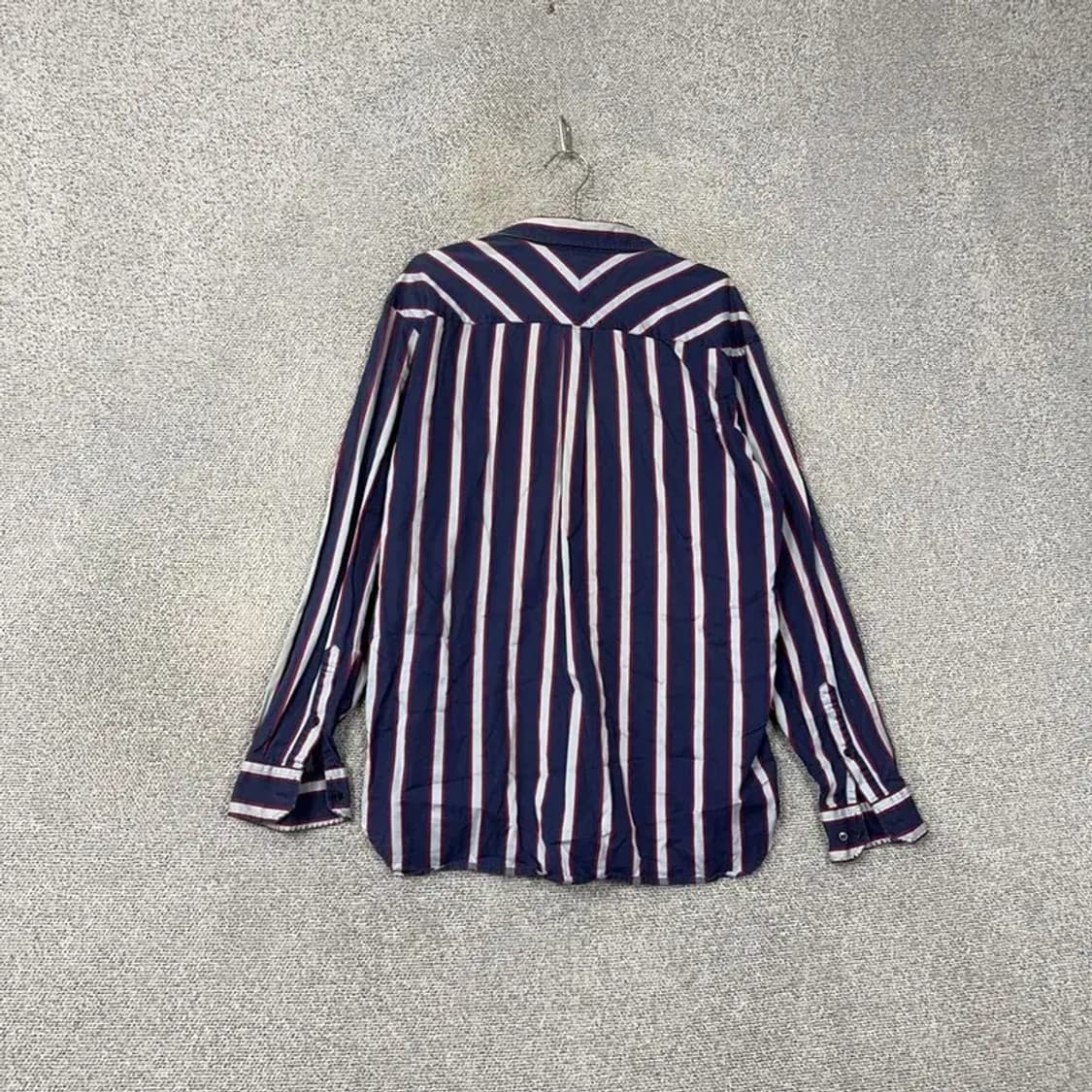 타미힐피거 스트라이프 네이비 셔츠 XL 상품이미지2
