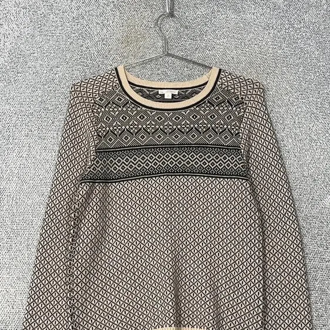 갭 패턴 캐주얼 코튼 니트 S 상품이미지3