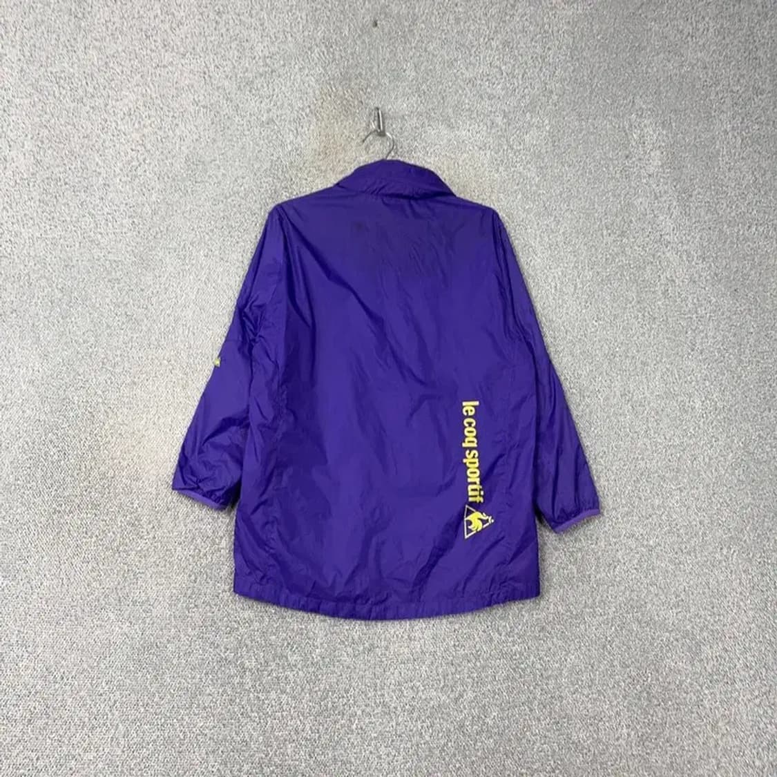 르꼬끄 로고 퍼플 바람막이 윈드자켓 105 상품이미지2