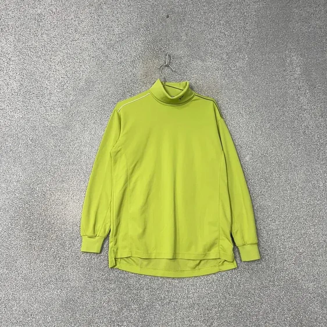 투어스테이지 골프 그린 폴라넥 맨투맨 M 상품이미지1