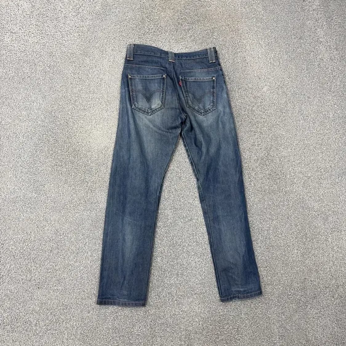 리바이스 엔지니어드 워싱 데님 청바지 27 상품이미지2