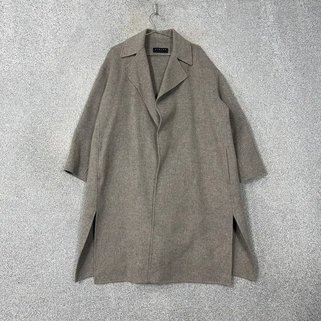 시슬리 그레이 오버핏 울 코트 44 상품이미지1