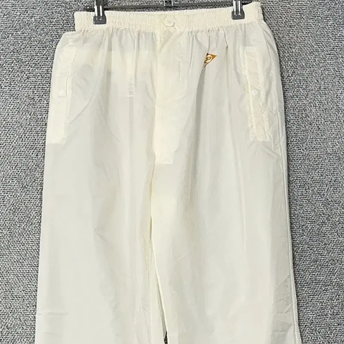 던롭 크림 화이트 남성 기능성 우븐 트레이닝 팬츠 L 상품이미지3