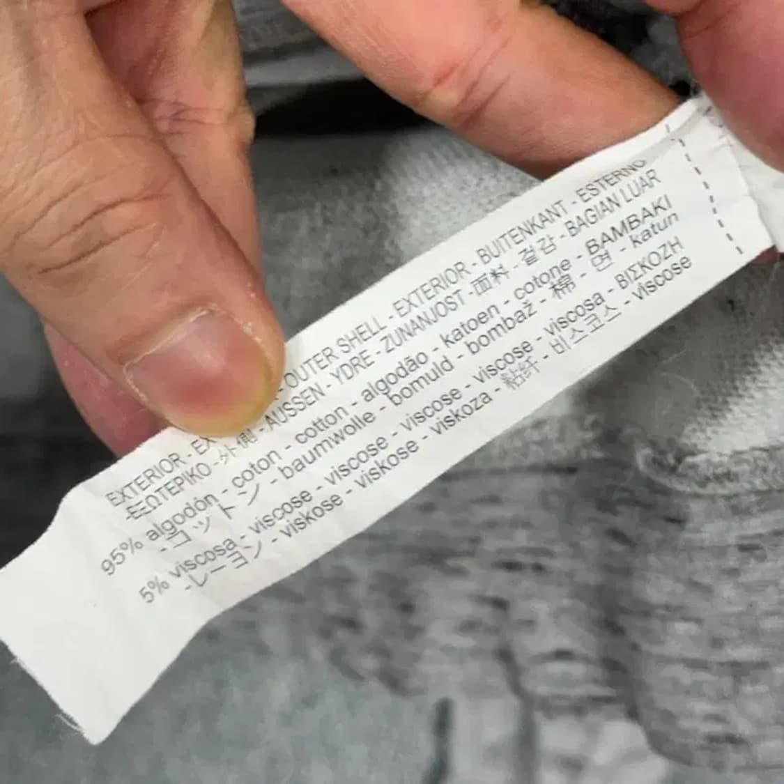 자라 캐주얼 그레이 후드집업 S 상품이미지6