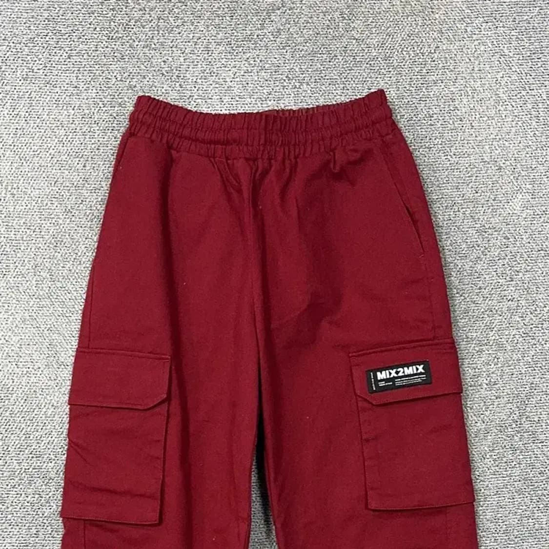 젝시믹스 믹스투믹스 레드 카고팬츠 S 상품이미지3