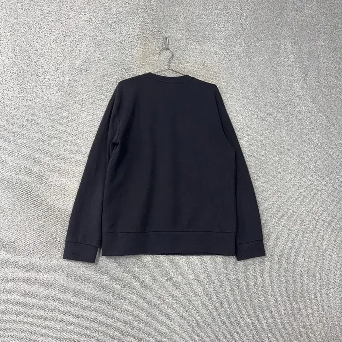 플랙 프린팅 남성 블랙 맨투맨 L 상품이미지2