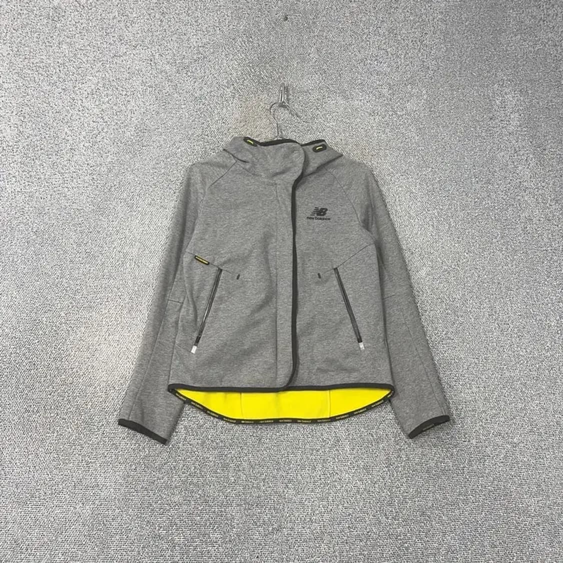 뉴발란스 기능성 그레이 후드집업 S 상품이미지1