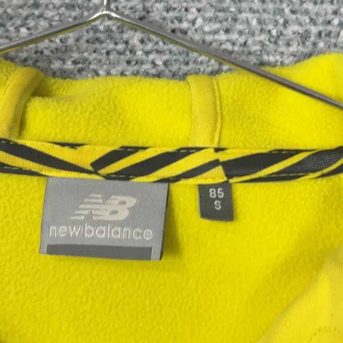 뉴발란스 기능성 그레이 후드집업 S 상품이미지3