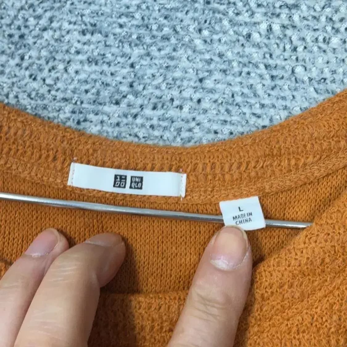 유니클로 머스타드 울 나시 원피스 L 상품이미지8