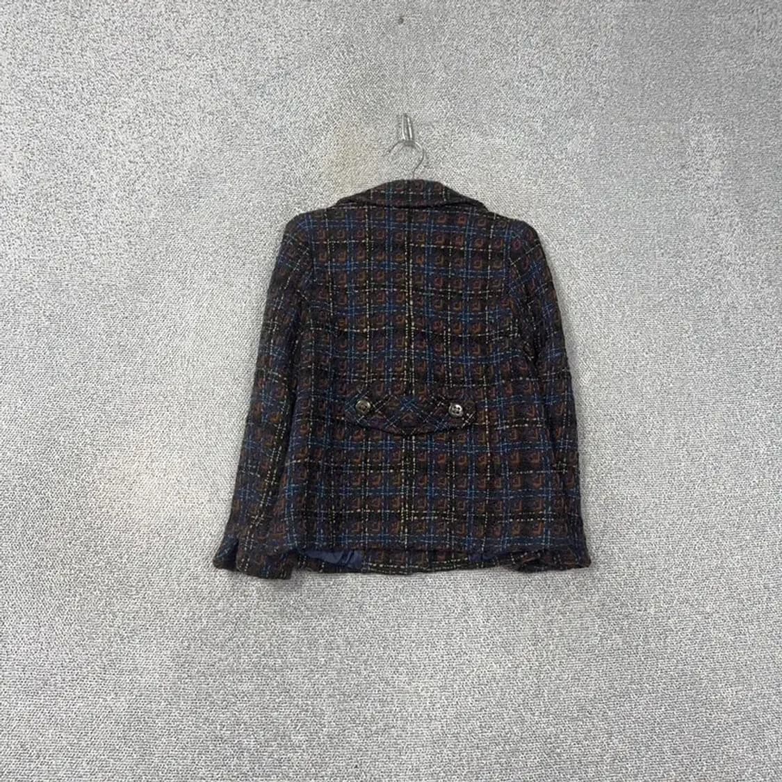 키이스 체크 트위드 블레이저 39 상품이미지2