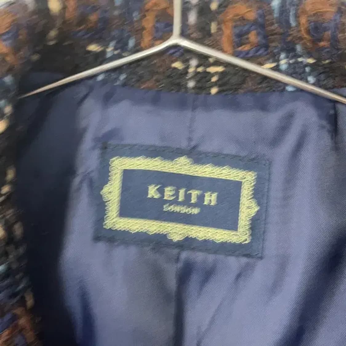 키이스 체크 트위드 블레이저 39 상품이미지3