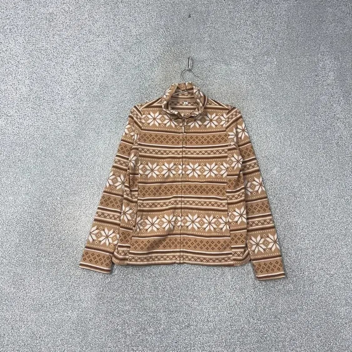 유니클로 패턴 후리스 L 상품이미지1