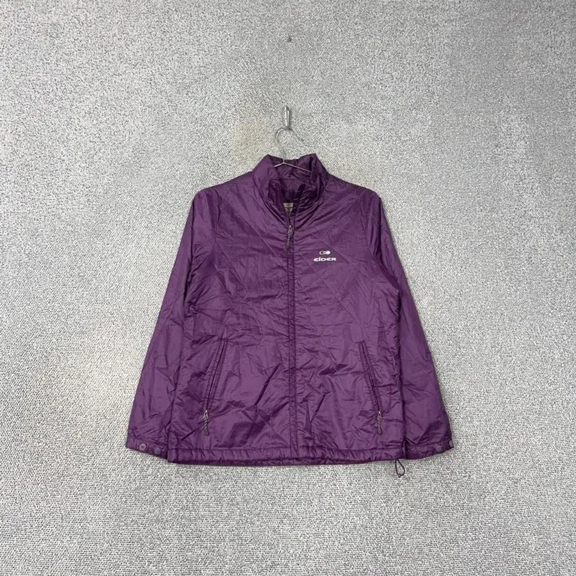 아이더 여성 등산 퍼플 바람막이 M 상품이미지1