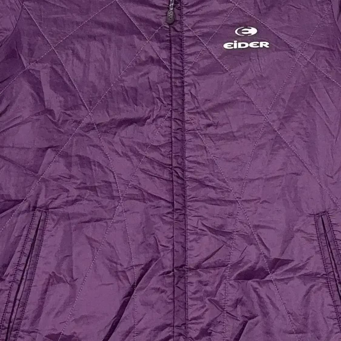 아이더 여성 등산 퍼플 바람막이 M 상품이미지4