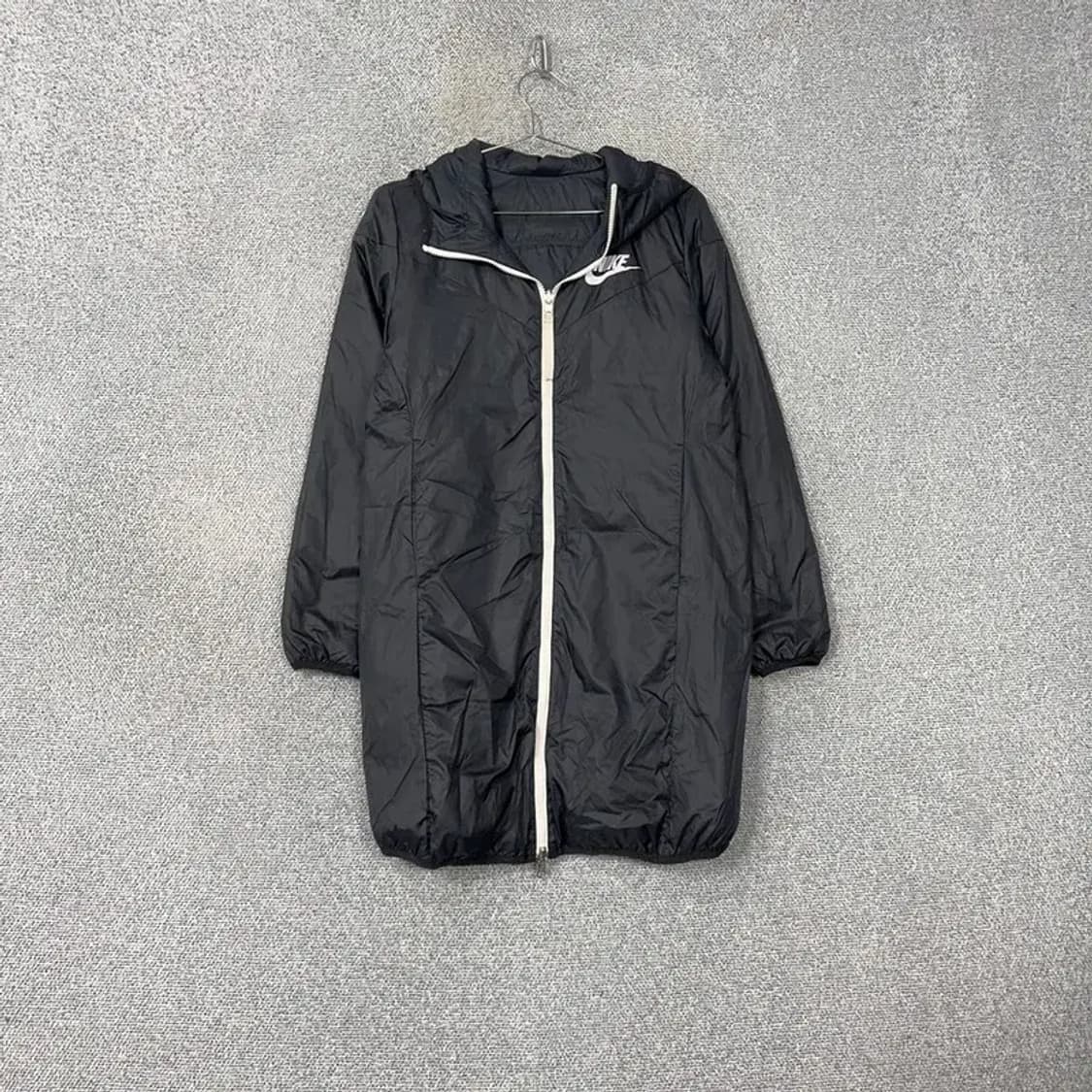 나이키 스우시 양면 블랙 패딩 XS 상품이미지1