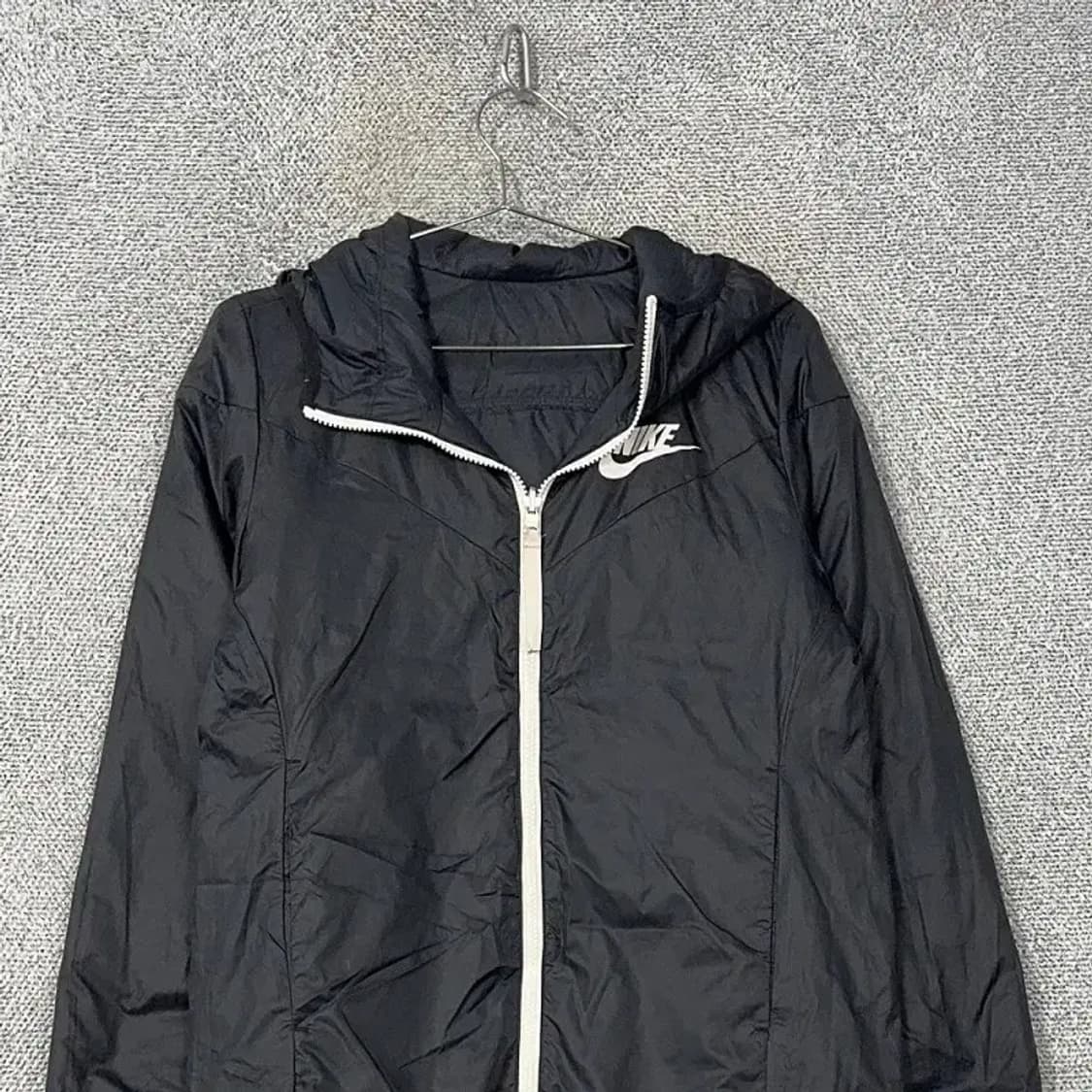 나이키 스우시 양면 블랙 패딩 XS 상품이미지3