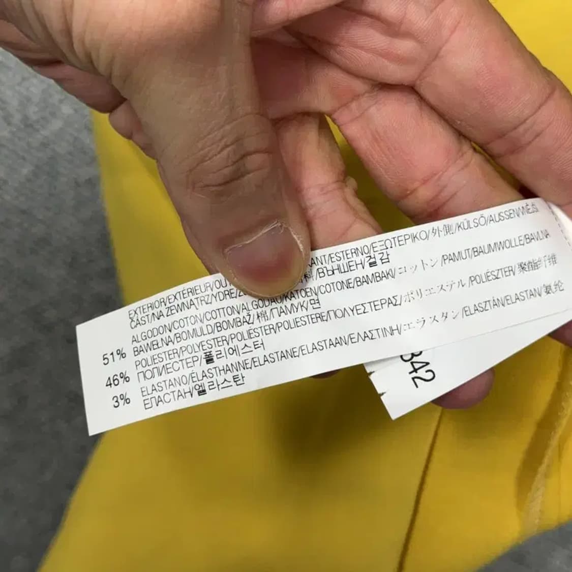 자라 옐로우 원피스 S 상품이미지6