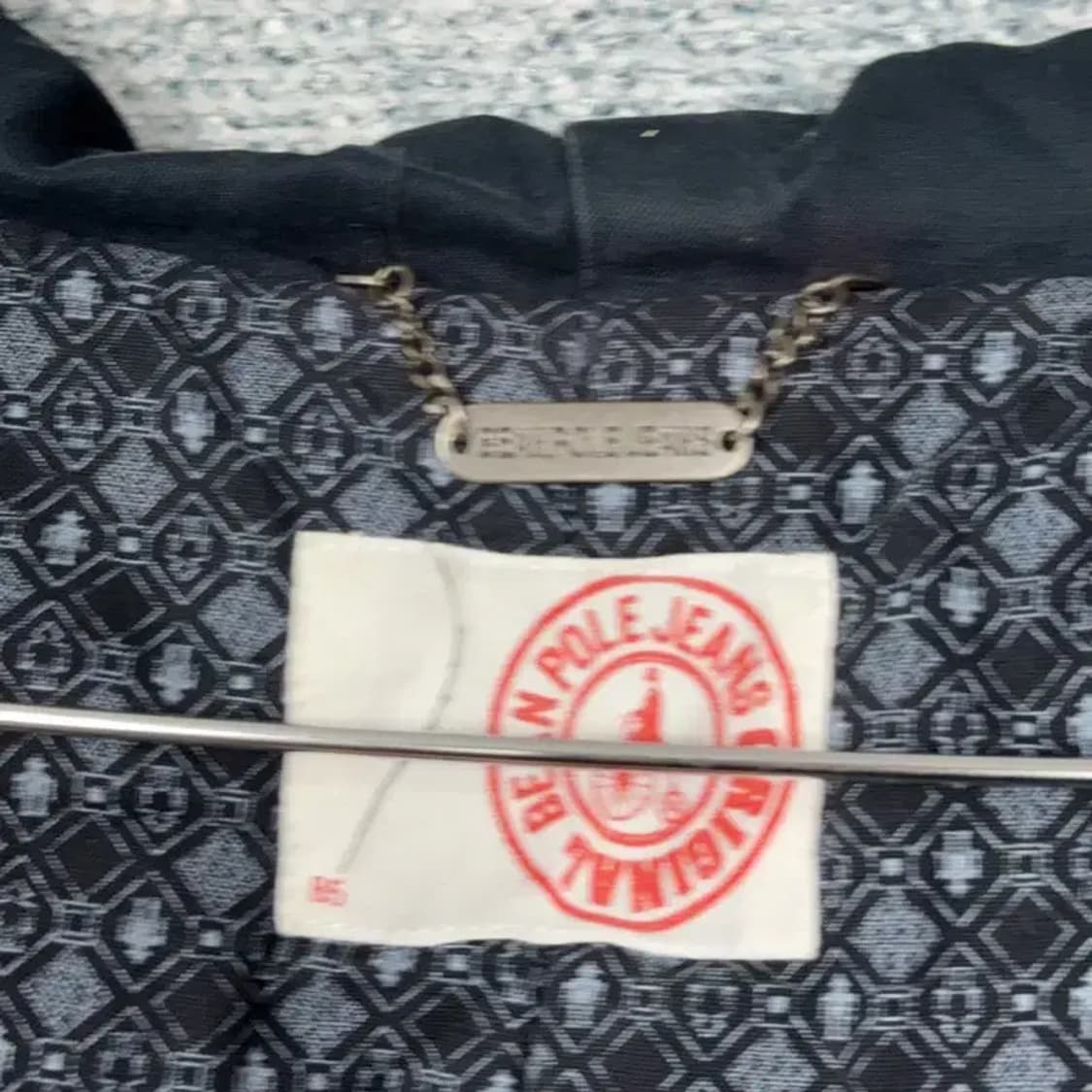 빈폴 여성 캐주얼 블랙 후드 자켓 85 상품이미지3