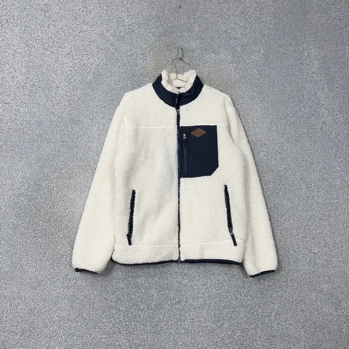 블랙야크 포켓 화이트 후리스 100 상품이미지1