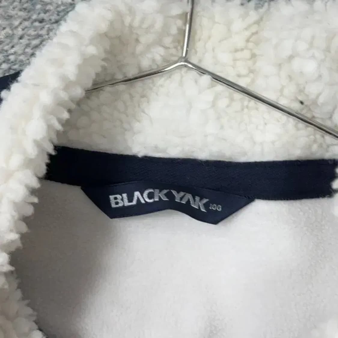 블랙야크 포켓 화이트 후리스 100 상품이미지3