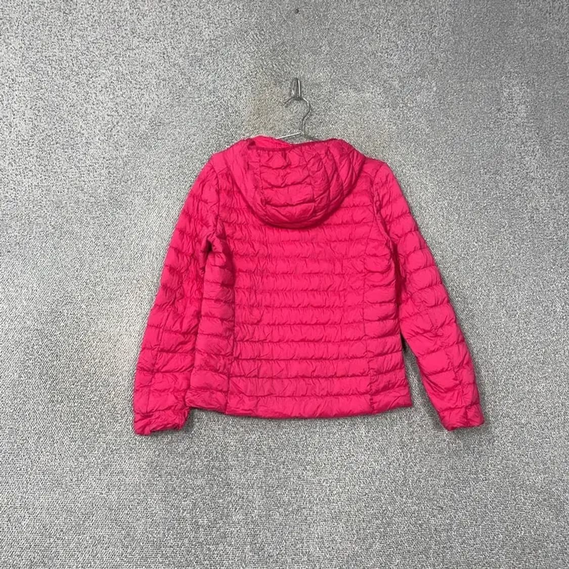 유니클로 핑크 후드 경량 패딩 L 상품이미지2