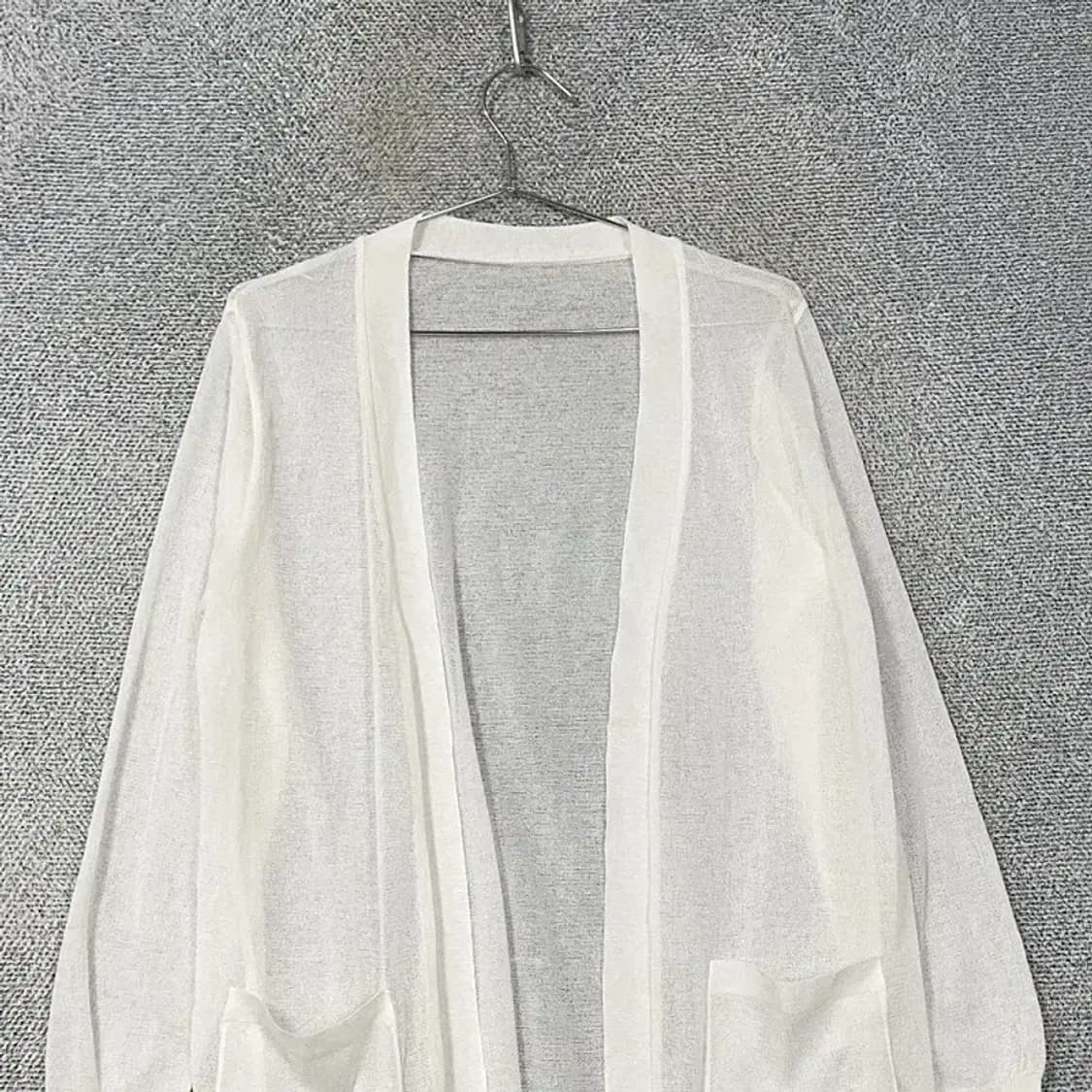 온앤온 아크릴 시스루 롱 가디건 85 상품이미지3