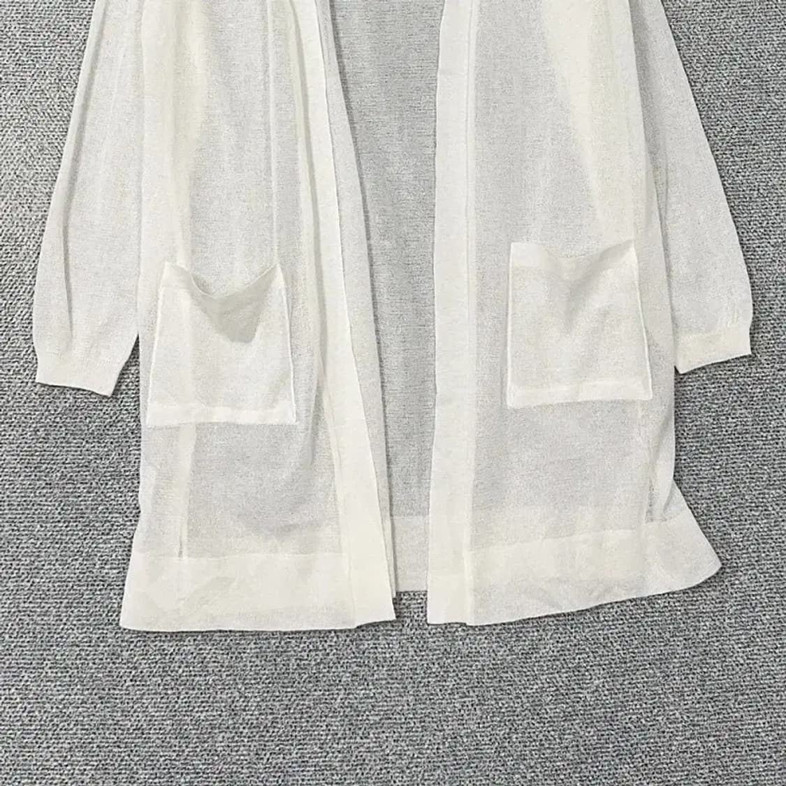 온앤온 아크릴 시스루 롱 가디건 85 상품이미지4