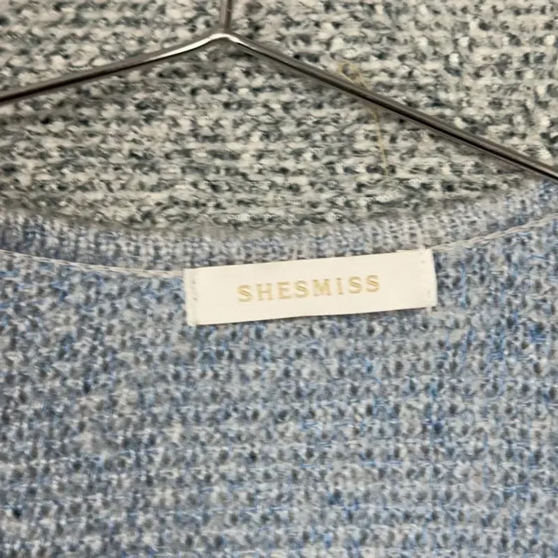 쉬스미스 여성 라이트 블루 가디건 66 상품이미지3