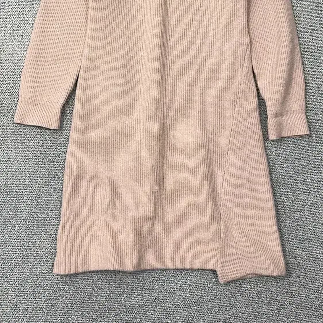 에뜨르몽크 여성 라이트 핑크 니트 원피스 S 상품이미지4