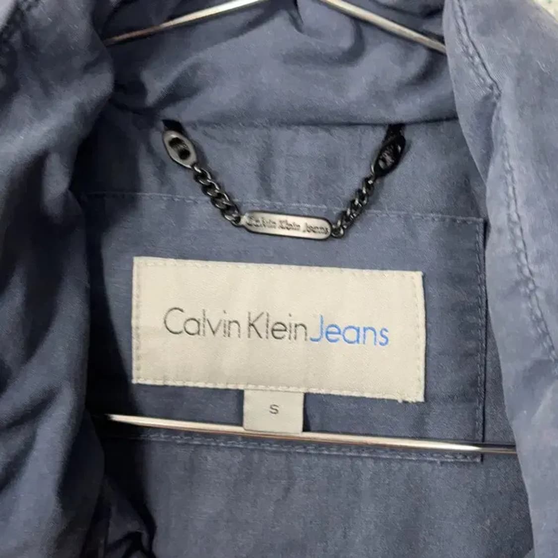 캘빈클라인 여성 네이비 패딩 조끼 S 상품이미지5