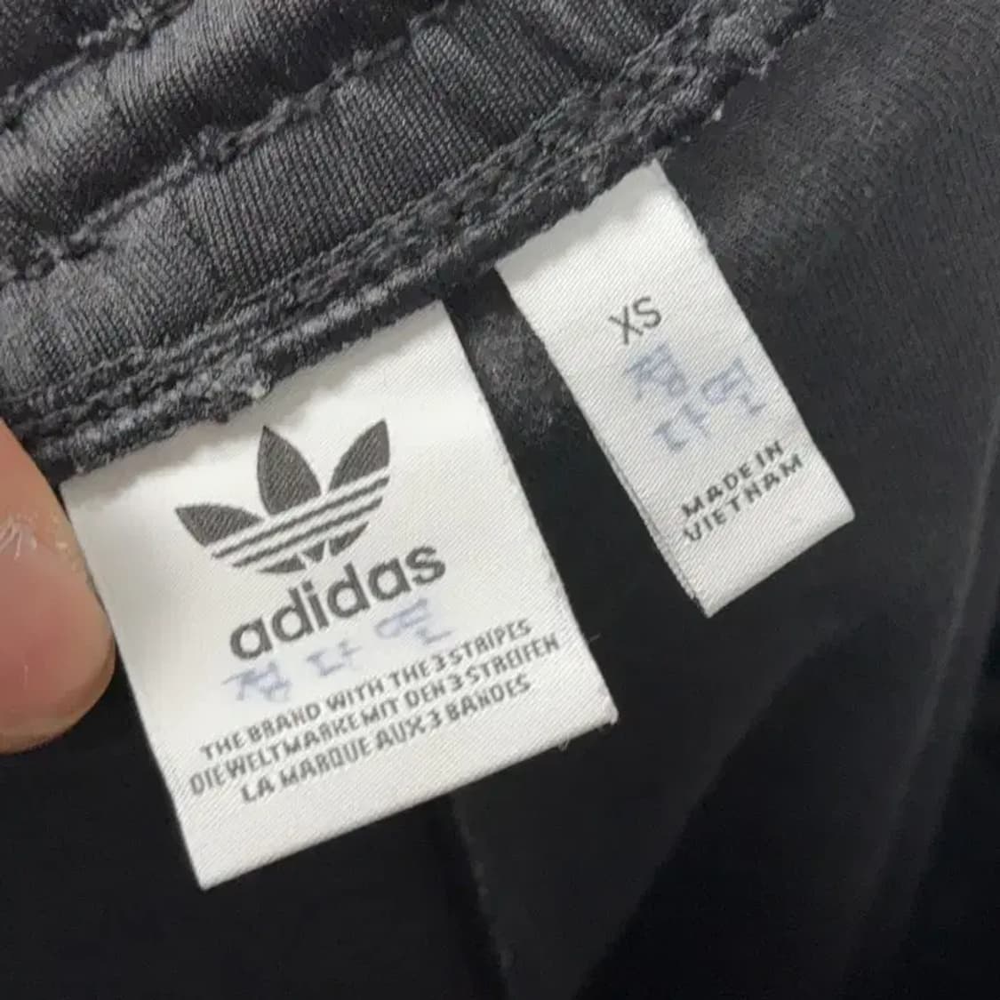 아디다스 유로파 블랙 팬츠 XS 상품이미지5