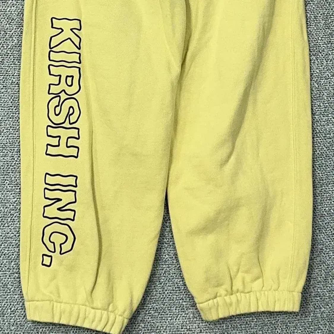 키르시 레몬 프린팅 옐로우 조거팬츠 1사이즈 상품이미지4