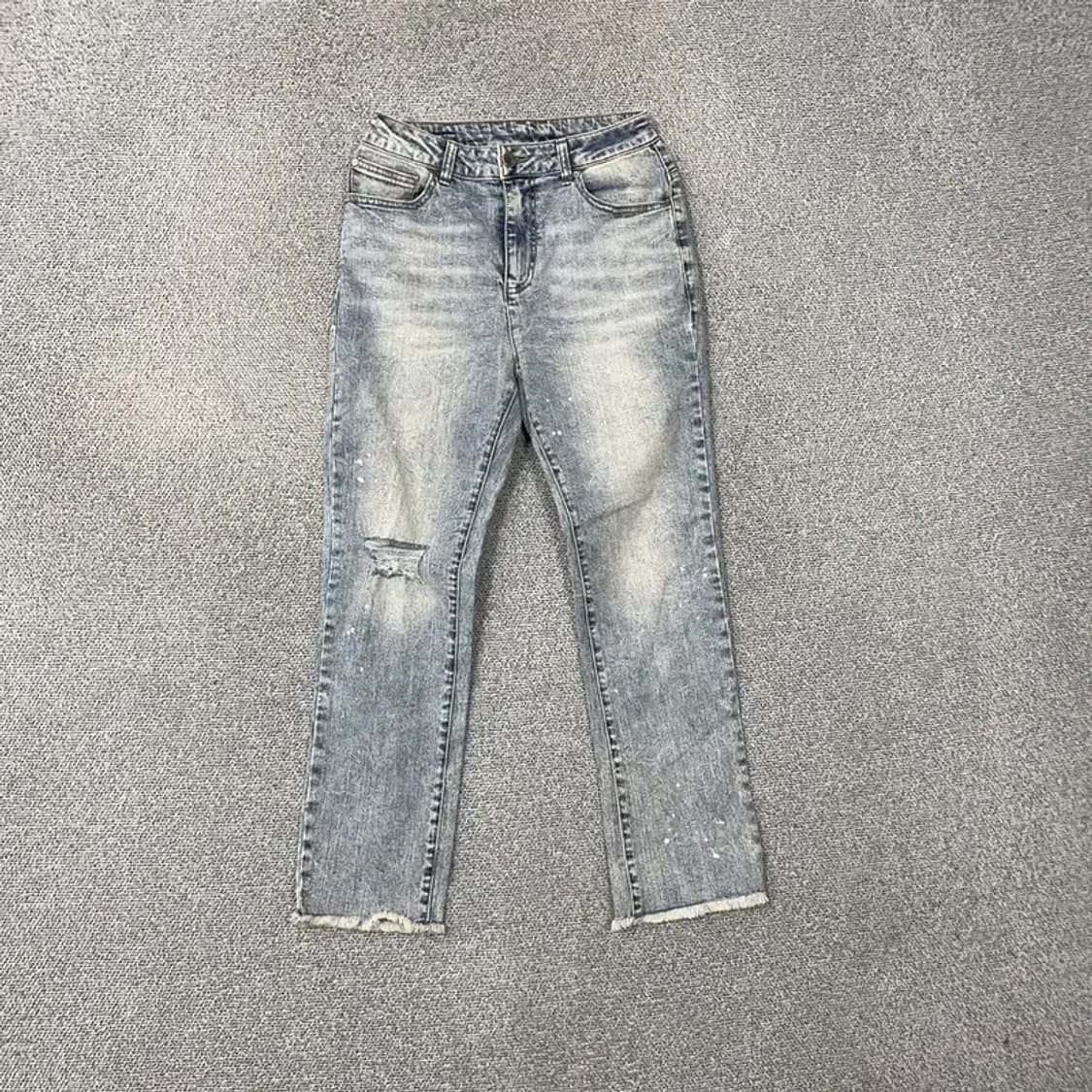 질스튜어트 여성 돌청 크롭 청바지 28 상품이미지1