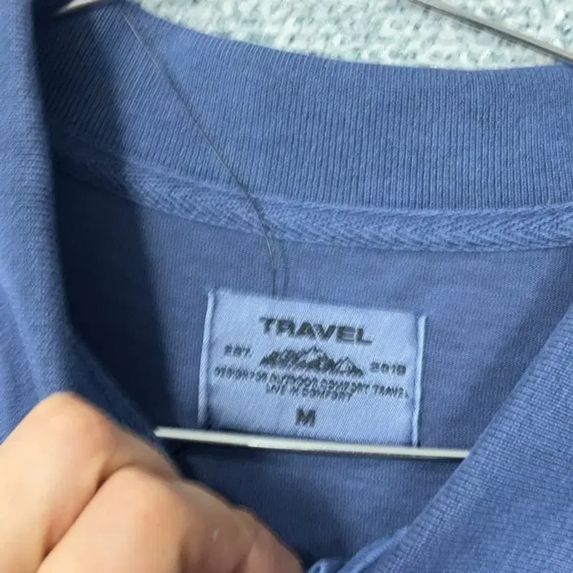 트래블 로고 빈티지 빅사이즈 카라티 M 상품이미지5