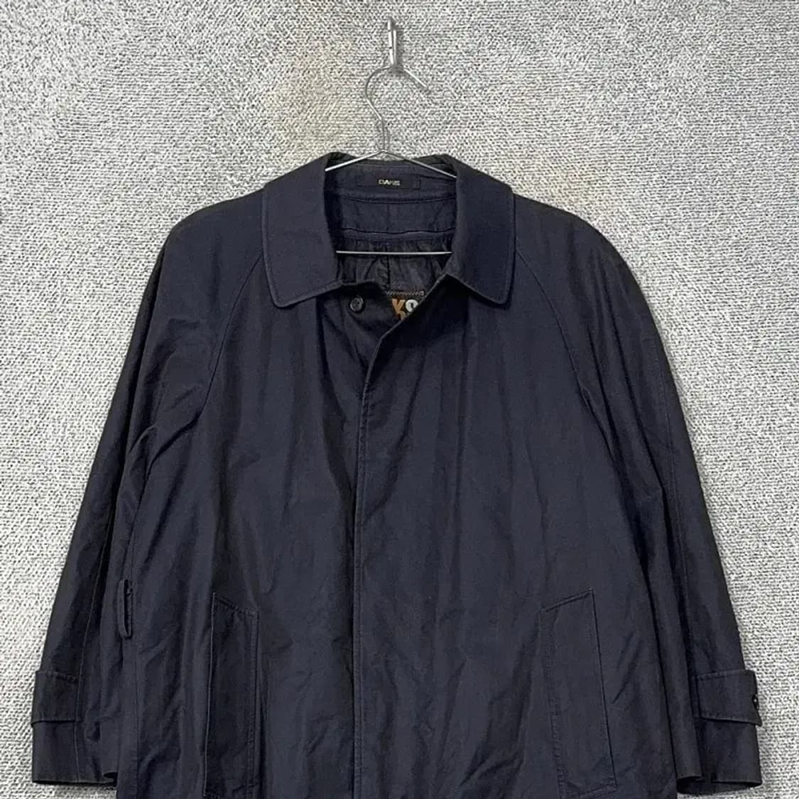 닥스 네이비 남성 클래식 빈티지 트렌치 코트 FREE 상품이미지3