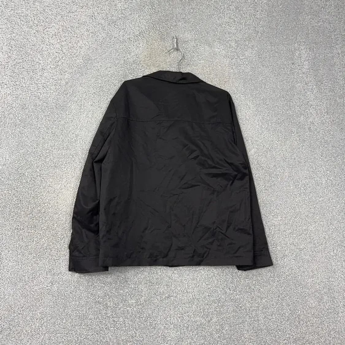 지오다노 투포켓 폴리 클래식 블랙 자켓 L 상품이미지2