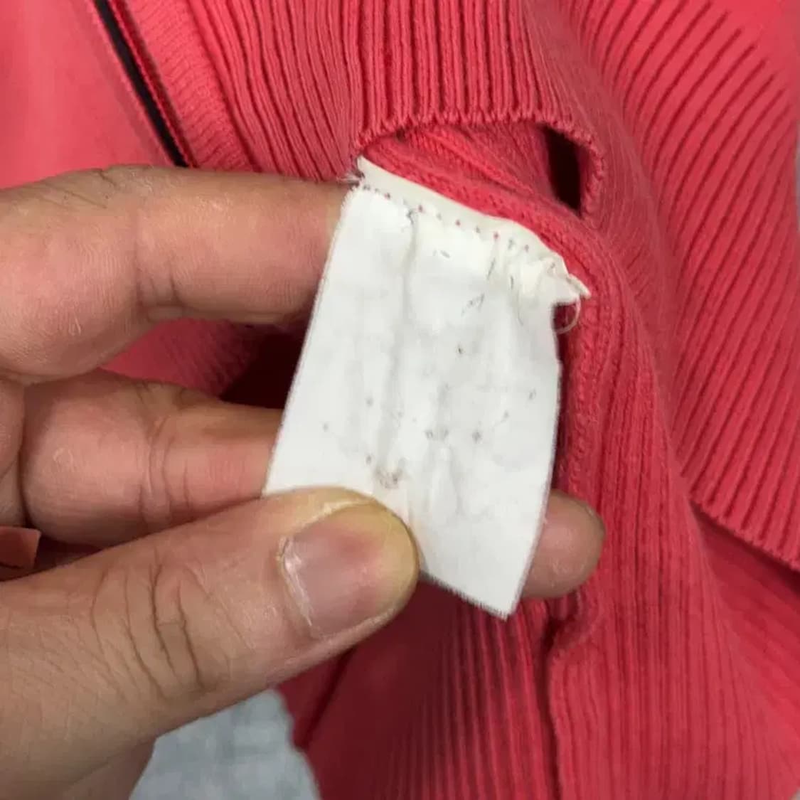 해지스 코랄 남성 캐주얼 로고 니트 집업 105 상품이미지4