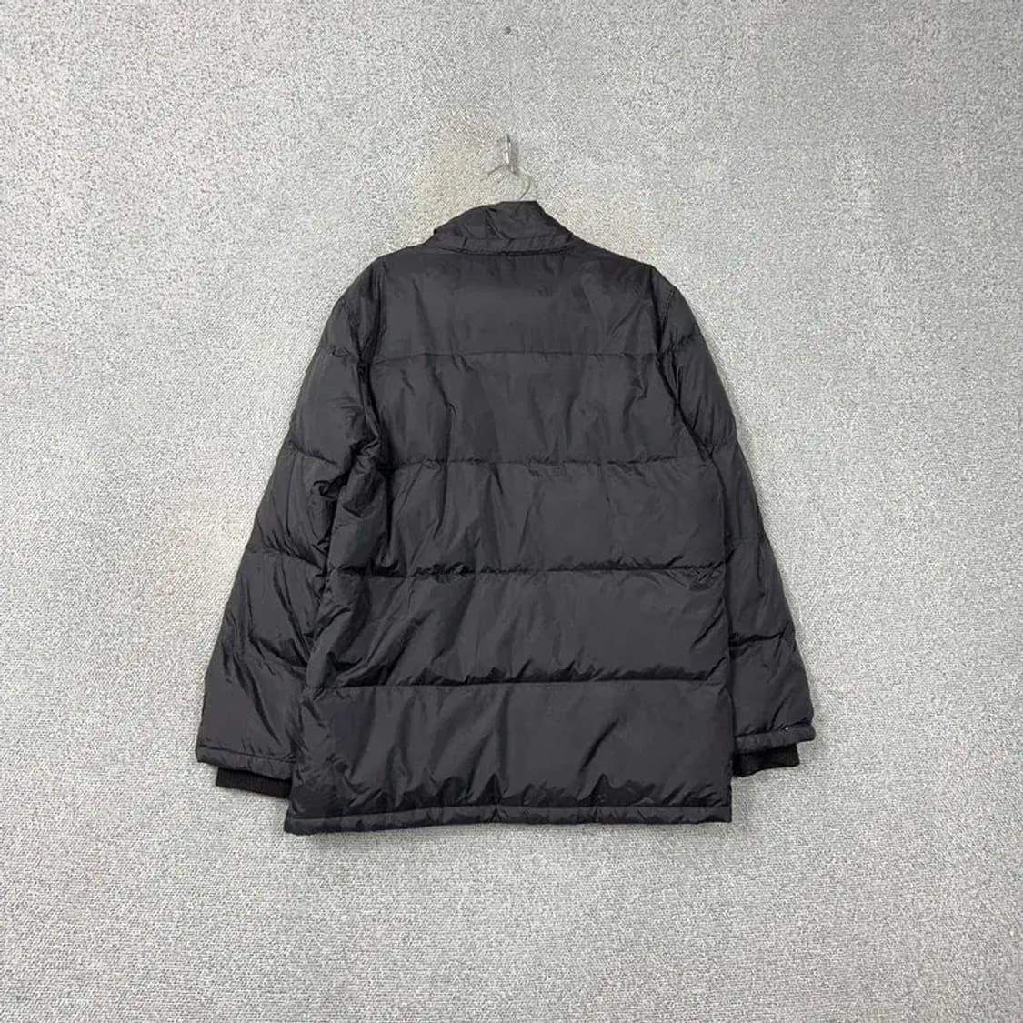 타미힐피거 캐주얼 블랙 로고 패딩 점퍼 L 상품이미지2