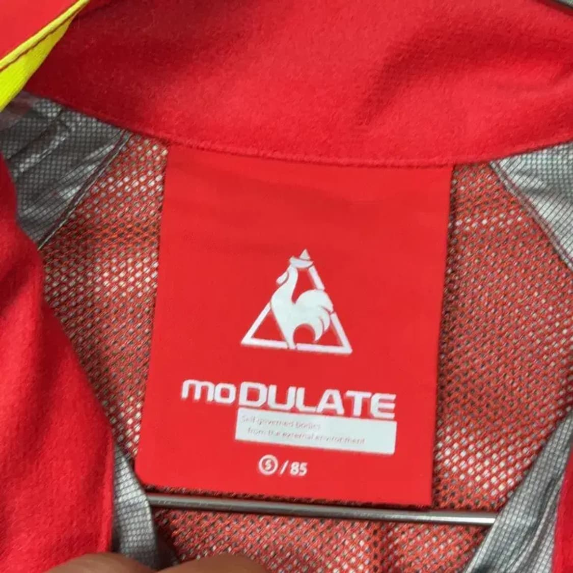 르꼬끄 로고 레드 바람막이 윈드자켓 85 상품이미지3