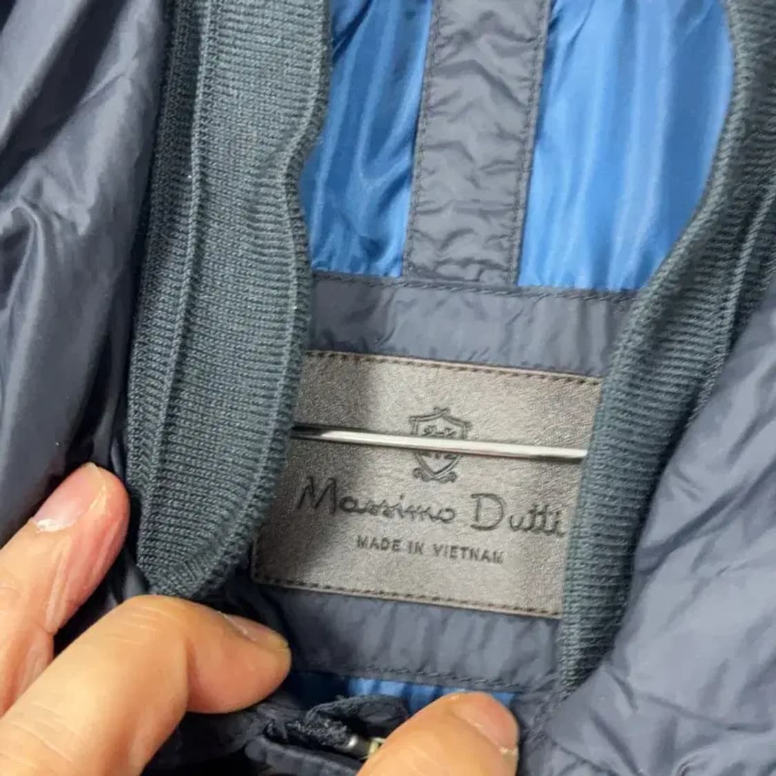 마시모두띠 클래식 남성 캐주얼 포켓 퀄팅 버튼 패딩 자켓 M 상품이미지3