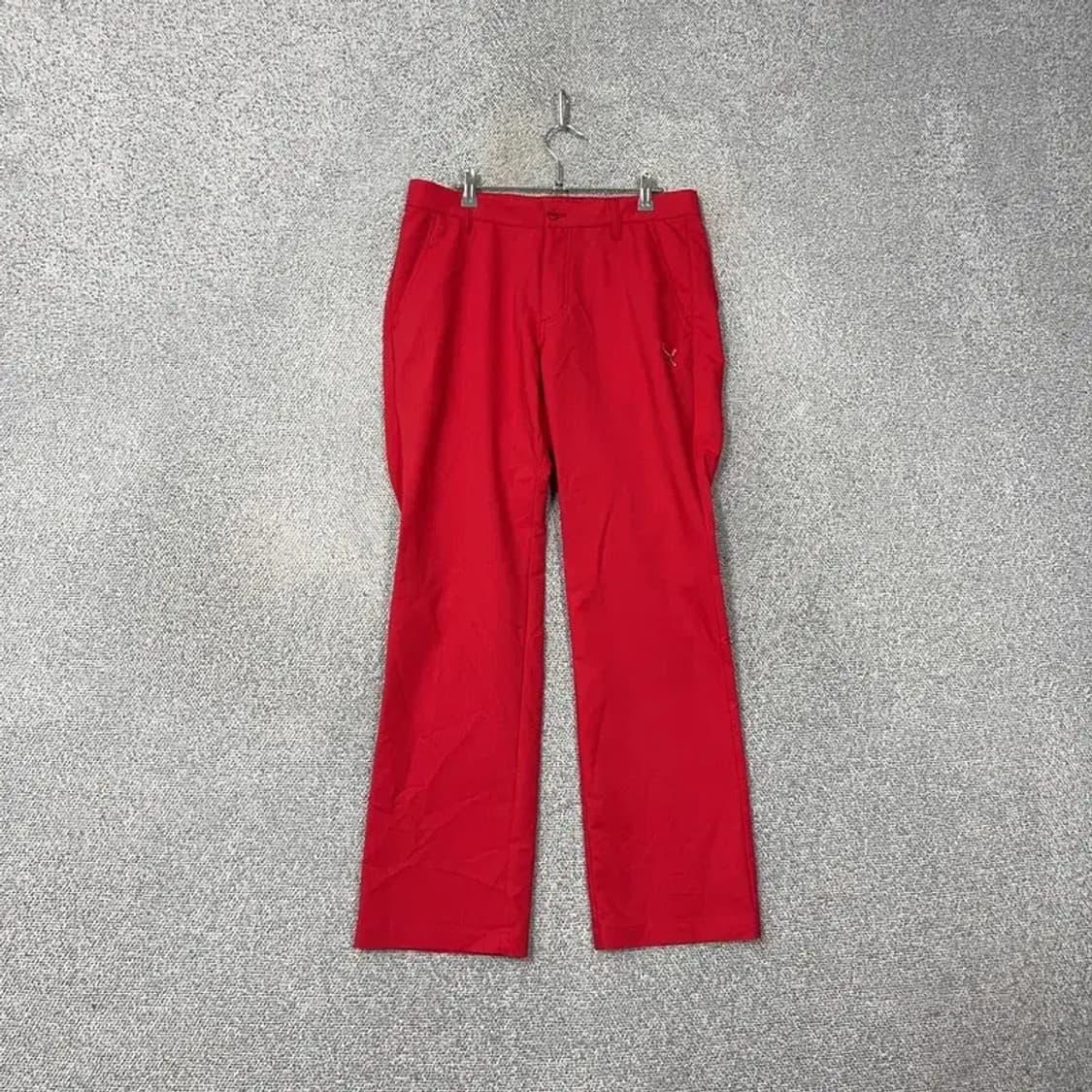 푸마 레드 로고 기능성 밴딩 트레이닝 팬츠 32 상품이미지1