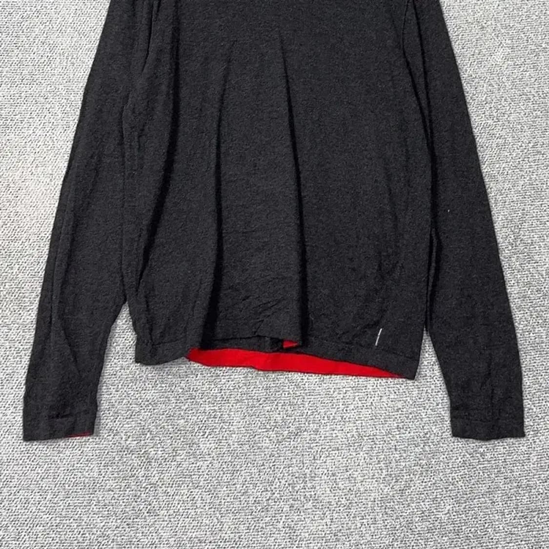 알마니 익스체인지 남성 그레이 브이넥 니트 L 상품이미지4