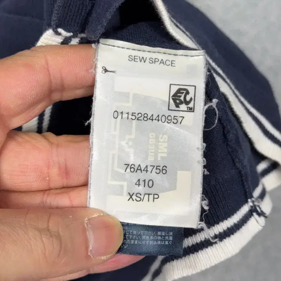 타미힐피거 도트 네이비 여성 캐주얼 니트 가디건 XS 상품이미지6