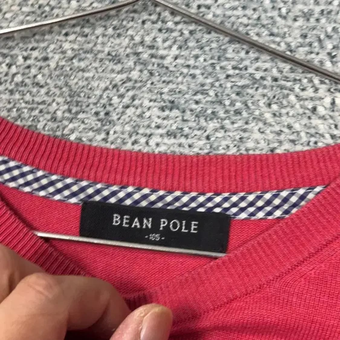 빈폴 레드 코랄 로고 캐주얼 남성 니트 95 상품이미지5