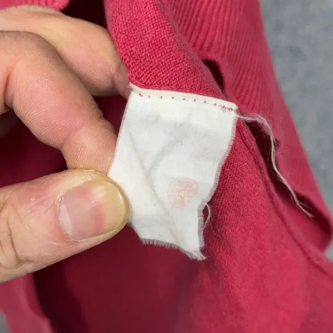 빈폴 레드 코랄 로고 캐주얼 남성 니트 95 상품이미지6