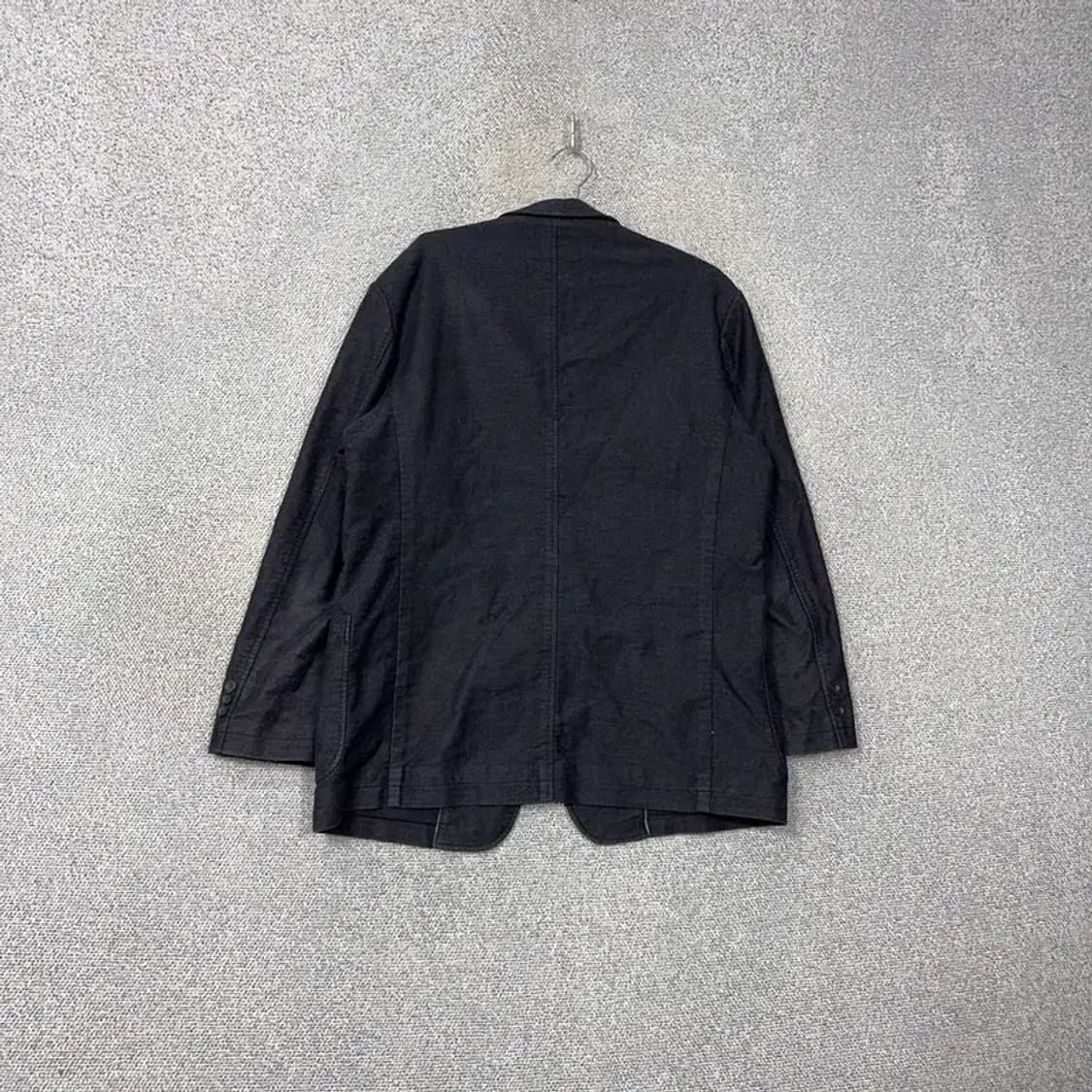 해지스 블랙 그레이 남성 빈티지 클래식 3버튼 블레이저 자켓 105 상품이미지2