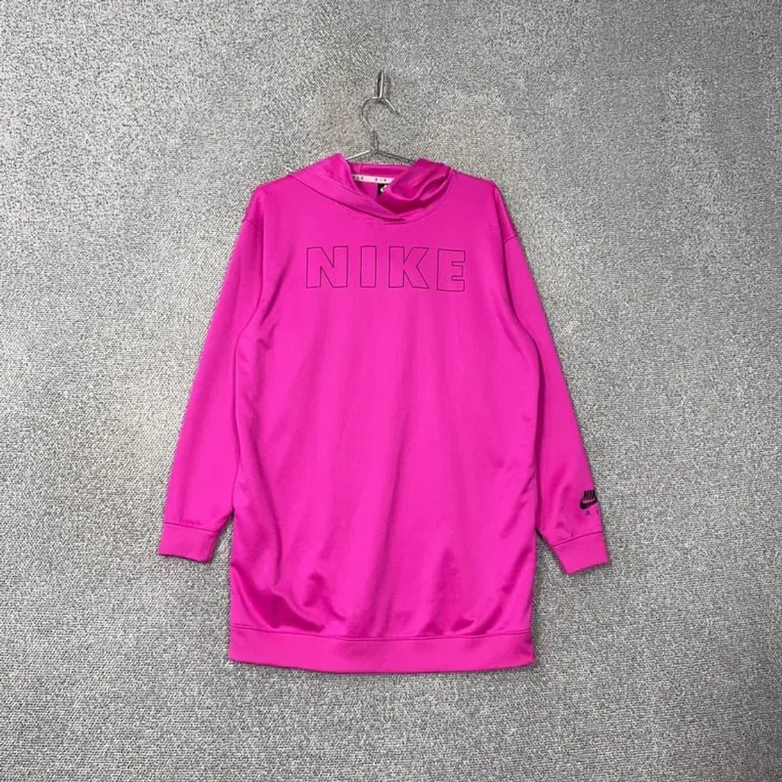 나이키 로고 프린팅 핫 핑크 후드티 M 상품이미지1