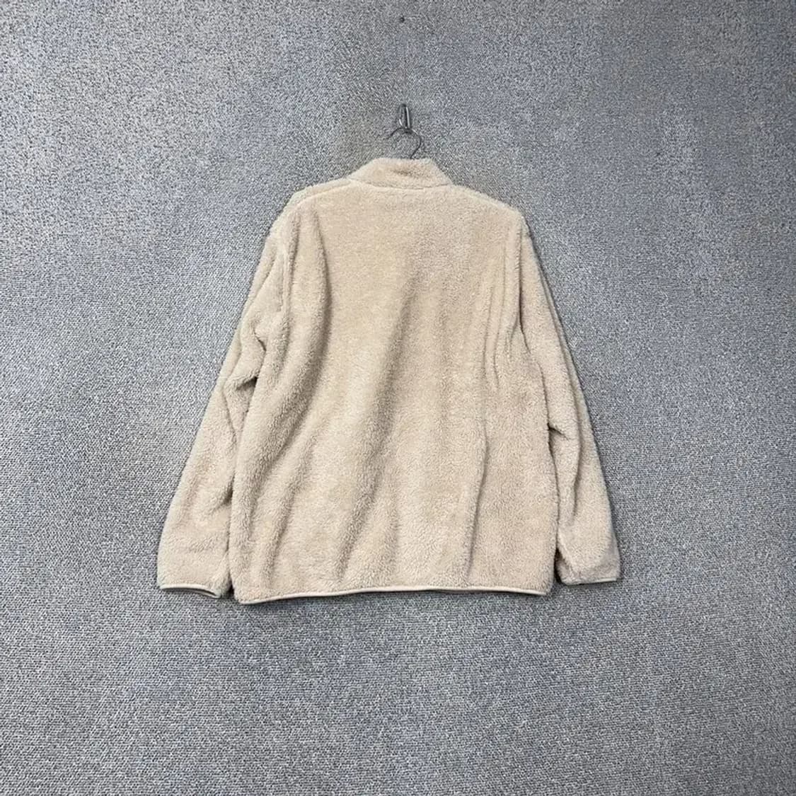 유니클로 베이지 후리스 XL 상품이미지2