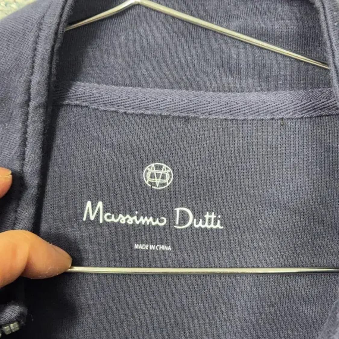 마시모두띠 남성 캐주얼 네이비 집업 자켓 M 상품이미지5